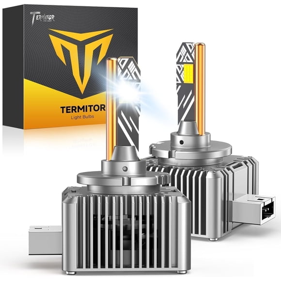 Bombillas LED Termitor D1S, 60 000 lúmenes, 6500 K, luz blanca fría (2 unidades)