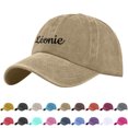thumbnail image 2 of UJNDER Trucker Baseball Caps DIY Embroidery Women Hat Men Sun Cap for Sports and Casual Wear Khaki, 2 of 9