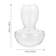 thumbnail image 2 of EeaseMX Jarrón de hongos de vidrio transparente, jarrón hidropónico, decoración del hogar, jarrón decorativo, 2 of 7