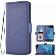 thumbnail image 1 of Samsung Galaxy J7-2015 Case, Cell Phone Leather Sleeve PU Leather Case Wallet Cell Phone Case Cover Compatible for Samsung Galaxy J7-2015 Leather Case - Blue, 1 of 7