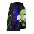 thumbnail image 4 of Invader Zim Mens Board Shorts Quick Dry Swim Trunk Lightweight Soft Swimsuit Bathing Suit for Boys 3XL, 4 of 8