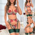 thumbnail image 2 of Gibobby Conjunto de lencería Sexy Lencería sexy babydoll para mujer, camisón halter, babydoll para mujer, lencería sexy para sexo(Verde, XG), 2 of 5