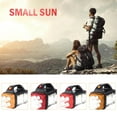 thumbnail image 1 of Portable Solar Lantern 5V 2A 1500/2400mAh IP44 Waterproof Solar Working Hand Lamp COB Flood Light, 1 of 9