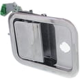 thumbnail image 2 of Front Left Exterior Door Handle Compatible with 1991-2009 Freightliner Fld112 Freightliner Fld120 Classic FL112 Chrome With Key Hole A1835381000 Fld12064st, 2 of 5