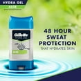 Gillette Hydra Gel Aloe Antiperspirant and Deodorant for Men 3.8 oz