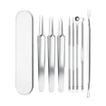 thumbnail image 1 of Blackhead Remover, Professional Blackhead Tweezers Set for Face, Stainless Steel Blackhead Extractor Tool, Precise Pore Cleaner, Facial Skin Care Tool, 1 of 9