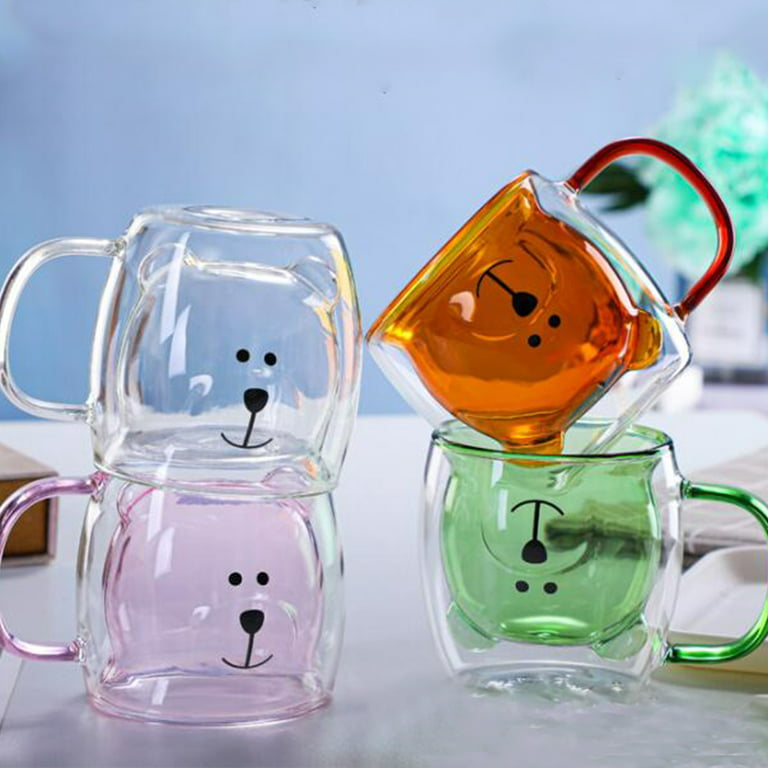 Glass Cup - Double Wall Cup Bear – EILONG®