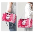 thumbnail image 3 of Monkey Extra Large Canvas Picnic Blanket - Waterproof Outdoor Beach Mat with Carry Strap for Family - Foldable, Portable, and Durable - Camping, Park, and Travel - 200x200cm, 3 of 6