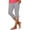 Gray, variant on Womens Capri Leggings with Pockets Summer Capris Workout Yoga High Waisted Capri Pants Casual Pull on Lounge Cropped Tights,L,Army Green