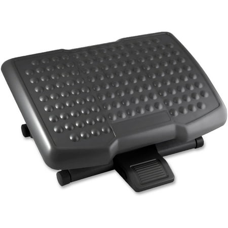 3m Adjustable Footrest - Lorell, LLR12818, Adjustable Height Footrest, 1 Each, Black