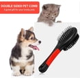 thumbnail image 5 of 2Pcs Double Sided Pet Grooming Brush Double Sided Pet Slicker Brush Comb, 5 of 5