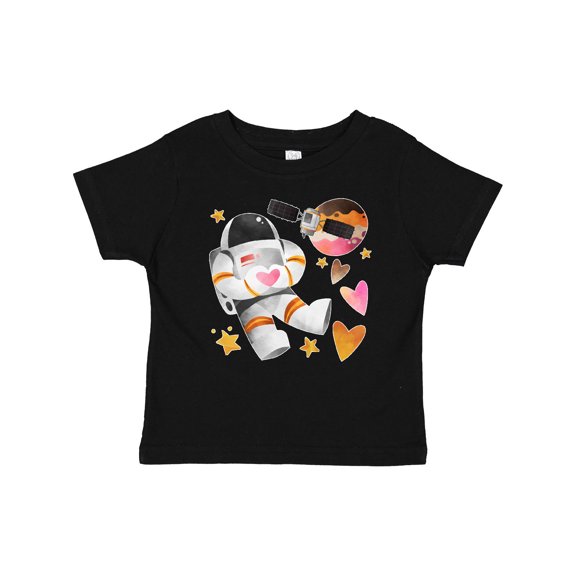 Inktastic Astronaut Valentine Outer Space Hearts Boys or Girls Baby T-Shirt