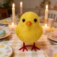 thumbnail image 4 of Yrmaups Easter Chick Decorations, 6 Pack Flocked Chicks, Small Yellow Chick Ornaments for Spring Table, Fluffy little one Chicks, Easter Basket Fillers, Farmhouse Decor, Cute Figurines for Party, 4 of 8