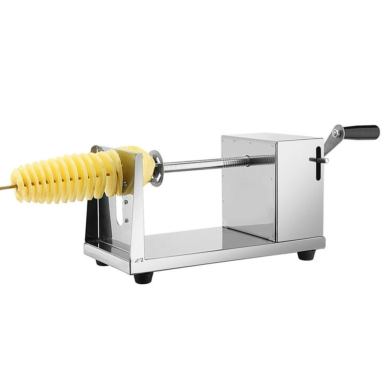 Manual Stainless Steel Potato Chips Slicer Spiral Twister