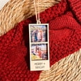 thumbnail image 4 of Picture Frame Ornaments For Tree Photo Ornament Personalized Christmas Ornaments 2025 Photo Strip Ornament Custom Christmas Ornament Wood Christmas Tree Ornaments, 4 of 5