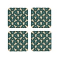 thumbnail image 2 of Disketp Cute Shiba Funny Coasters,4 Pcs Leather Coasters With Holder, Perfect Housewarming Hostess Gifts,Protect Furniture From Water Marks Scratch And Damage, 2 of 9