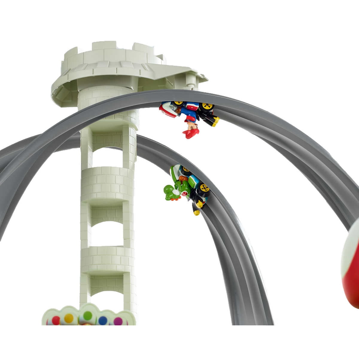 Hot Wheels Mario Kart Circuit Track Set + Yoshi Princess Peach Luigi  DIE-CAST ✓✓ 887961904475