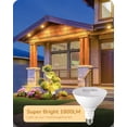 thumbnail image 2 of Bombillas LED EDISHINE PAR38, 18 W, 1800 LM, 3000 K, paquete de 4, 2 of 8