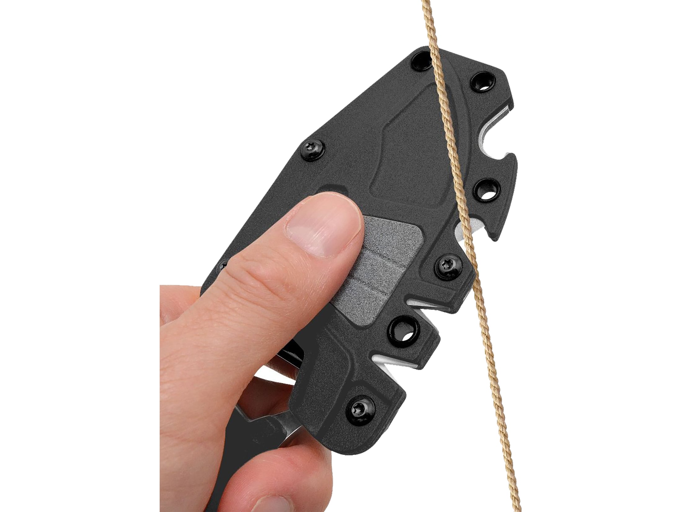 Camillus 3.5 Fixed Blade Tactical Knife, with Sheath