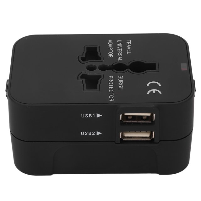 Adaptador de Enchufe de Viaje Universal Adaptador de Enchufe Internacional Convertidor de Corriente de Cargador de Pared en Todo el Mundo para EEUU UU Reino Unido UE Australia ANGGREK Otros