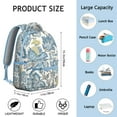 thumbnail image 6 of "Sunflower & Wildflower Backpack - Water-Resistant School Backpack for Women, College Backpack with Spacious Pockets, Floral Print Laptop Backpack", 6 of 6