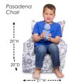 thumbnail image 2 of Posh Creations Pasadena Bean Bag Chair, Kids, 1.8 ft, Canvas Coloring Fabric Creatures, 2 of 2