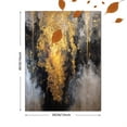 thumbnail image 3 of Abstract Gold Textured Canvas Print, Suitable for Living Room, Bedroom, Dining Room, Office, Hotel, Coffee Shop, 3 of 8