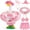Style A(Pink), variant on Forfamy Hawaiian Goose Outfit Summer Porch Goose Outfits Bikini Goose Clothes Cute Goose Costume for Outdoor Garden Yard Decor