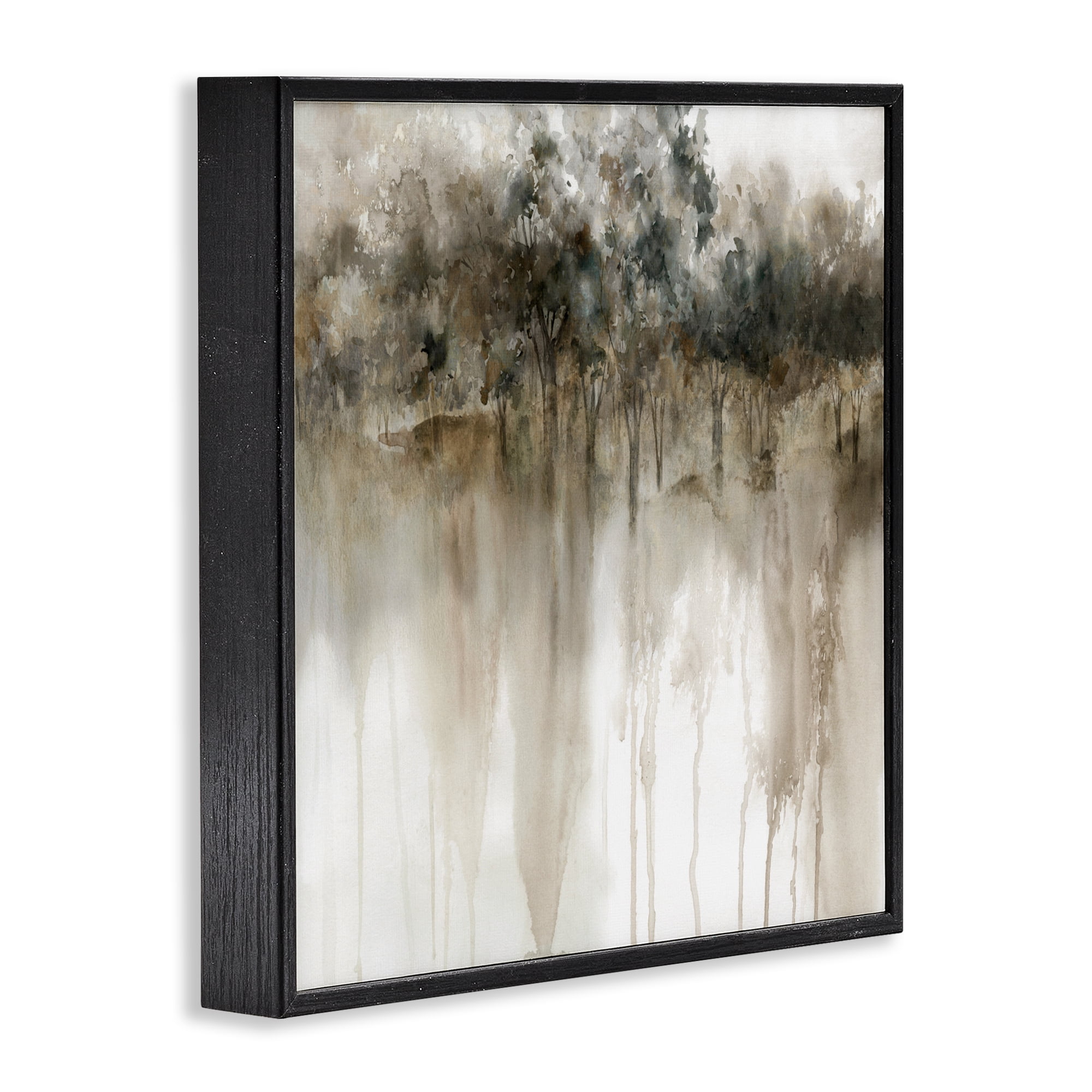Stupell Industries Forest Edge Illusion Black Framed Giclee Art, design by Carol Robinson