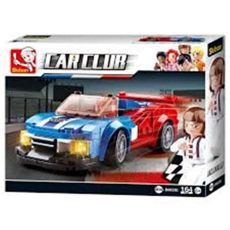 Sluban 633E Car Club Butterfly Building Brick Kit (164 pcs)