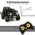 thumbnail image 5 of Topbuy Black 12 V Jeep Truck Powered Ride-On with Remote Control, 5 of 10