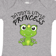 thumbnail image 4 of Inktastic Daddy's Little Princess Cute Frog Girls Baby Bodysuit, 4 of 5