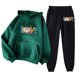 thumbnail image 1 of Puntoco Sudadera Con Capucha Para Mujer Sudadera De Manga Larga Con Bolsillo Pantalones De Moda Para Mujer Conjunto De Sudadera Estampada Liquidación Puntoco Puntoco-633, 1 of 2