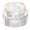 Gold Clear Plates, variant on Goodluck Vintage Gold Rim Disposable Plastic Dinnerware Set 100 Count 10.25 Inch Dinner and 7.5 Inch Dessert Plates