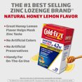 thumbnail image 6 of Cold-EEZE Soft-Center Liquid Honey Lemon Zinc Lozenges, Cold Remedy, 25 Ct, 6 of 8