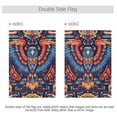 thumbnail image 4 of Yayeee Garden Flag 12"x18" Double Sided Outdoor Yard Lawn Holiday Decorations, Blue Abstract Eagle, 4 of 6