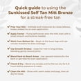 thumbnail image 6 of Sunkissed Sunlight Bronze Sunless Self TanTanning Mitt, Professional Applicator, 6 of 6