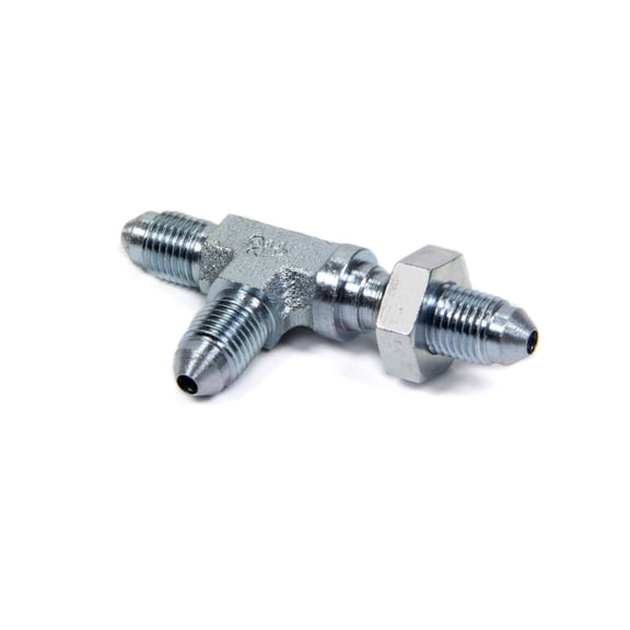 AEROQUIP #3 Steel Bulkhead Run Tee Fitting P/N - FCM2809