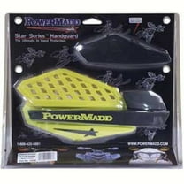 Powermadd Star Series Yellow/Black MX Handguards w/Removable Vent Covers (34206)