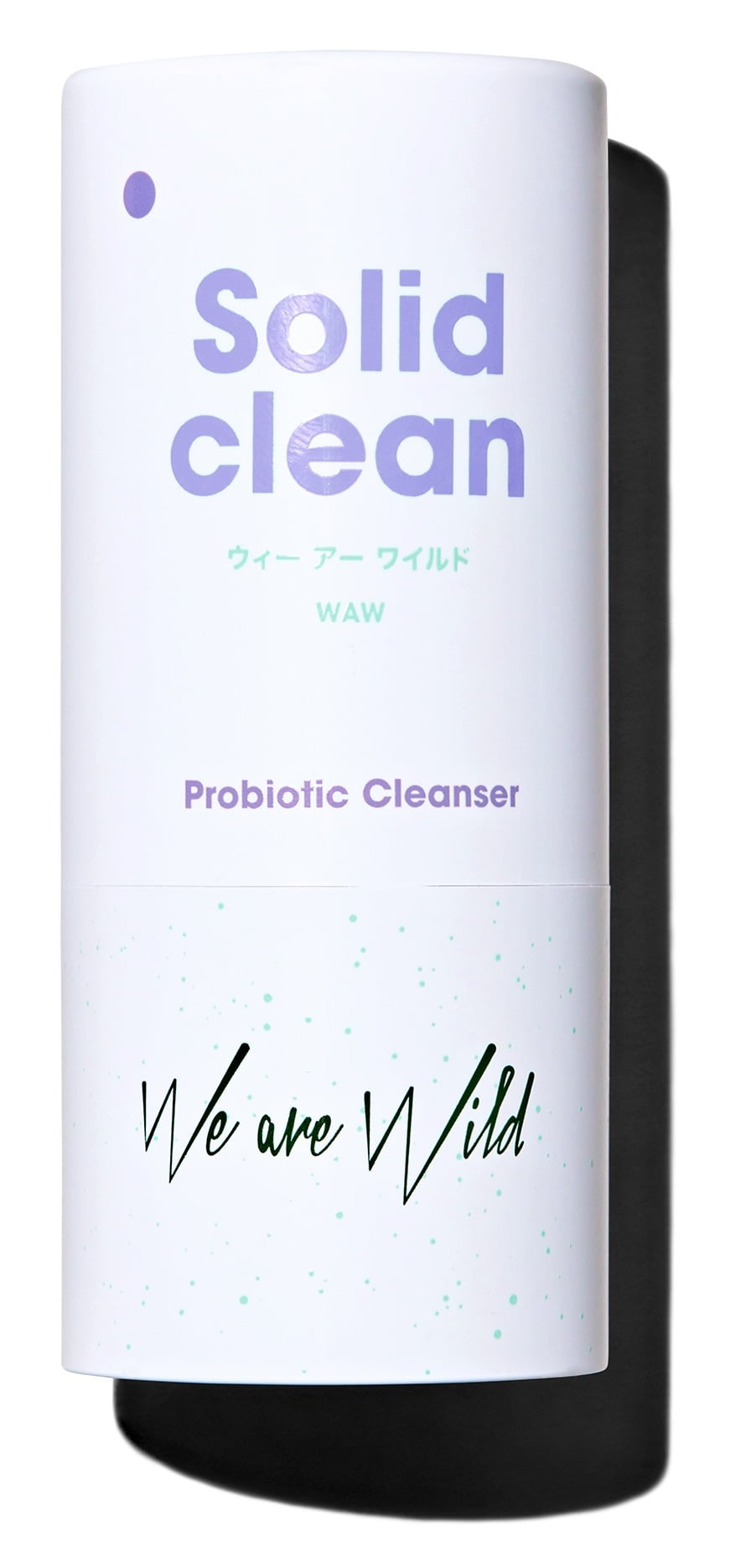 We Are Wild Solid Clean, Probiotic Face Cleanser