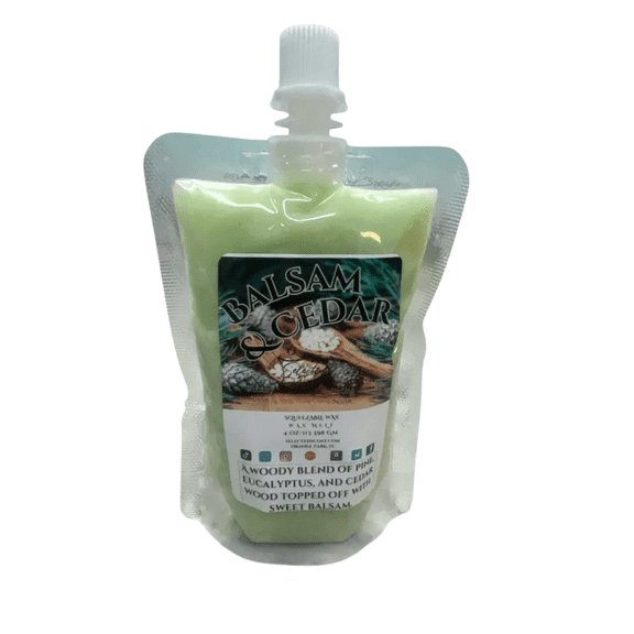 Balsam and Cedar Wax Melts (4Ounces)