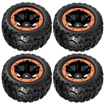 ckepdyeh 4Pcs Large Tire Widening Tyre Wheel for 144001 124016 124018 124019 12428 16889 RC Car Upgrade Parts,1