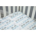 thumbnail image 2 of Zutano Elefant Blau Crib Sheet, White/Blue/Grey, 52" x 28" x 8", 2 of 2
