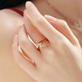 thumbnail image 4 of Anillo giratorio con diseño de caballo y dinero para mujer, año 2026, apertura ajustable, accesorios de joyería, 4 of 7