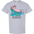 thumbnail image 3 of Inktastic Relaxolotl Cute Axolotl on Summer Vacation T-Shirt, 3 of 5
