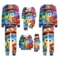 thumbnail image 1 of Family Christmas Pajamas Matching Sets Inside Out 2 Family Matching Outfits, Fun Matching Pjs, Perfect for Christmas Photos & Holiday Celebrations, Sizes for All (Multi-color), 1 of 3