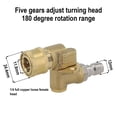 thumbnail image 6 of Rotatable Swivel Coupler Quick Connector Adjustable Nozzle Cleaner Adapter Tool, 6 of 9