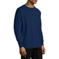 thumbnail image 5 of Hanes Comfortwash Garment Dyed Long Sleeve Tee Shirt with Pocket, Men's Sizes S-3XL, 5 of 6