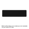 thumbnail image 4 of Uxcell 3"x1"x0.02" Metal Name Plate Anodized Aluminium Blank DIY Engraved Plate Black 20 Pack, 4 of 5