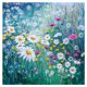 thumbnail image 1 of 11CT impreso completo bordado Daisy Bush costura DIY algodón artesanía decoración del hogar, 1 of 9